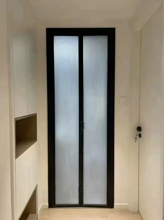black aluminium bifold doors
